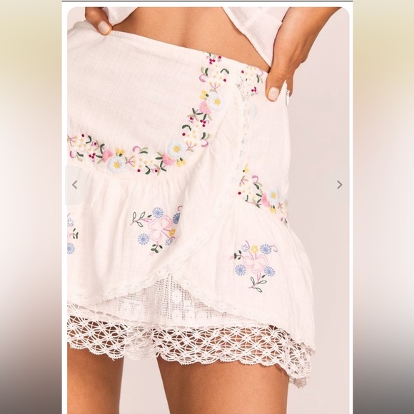 LOVESHACKFANCY Rhodes Skirt - Picture 7 of 10